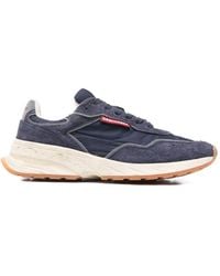 DSquared² - Suede Panel Sneakers With Lace-Up Fastening - Lyst