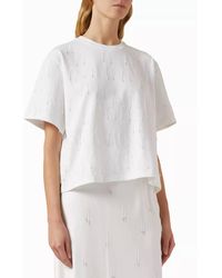 Jonathan Simkhai - Amaru Embellished Tee - Lyst