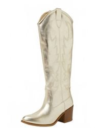 Dirty Laundry - Upwind Western Knee High Boots - Lyst