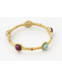 Avenue Chic - Temple Muse Gemstone Stackable Bangle - Lyst