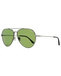 Tom Ford - Dashel-02 Sunglasses Tf996 08n Gunmetal/havana 62mm - Lyst