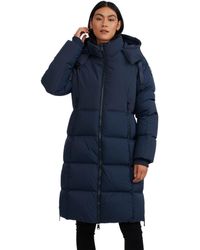 Pajar - Zaniah Mixed Media Quilted Puffer With Detachable Hood - Lyst
