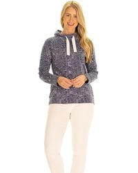 Duffield Lane - Feather Stretch Cotton Funnel Neck Pullover - Lyst