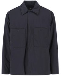 Laminar - Minimalist Jacket With Tailored Fit And Zipper Closure - Lyst