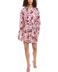 IRO - Fil Coupe Silk-Blend Mini Dress - Lyst