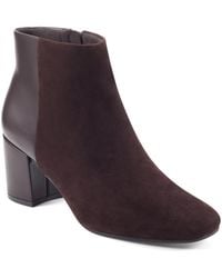Easy Spirit - Tamara Leather Zip-up Ankle Boots - Lyst