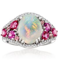 Ross-Simons - Opal And Multi-Gemstone Ring - Lyst
