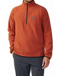 Mountain Hardwear - Microchill 1/4 Zip Pullover - Lyst