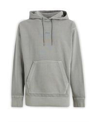 BOSS - Logo Details Hooded Sweatshirt - Lyst