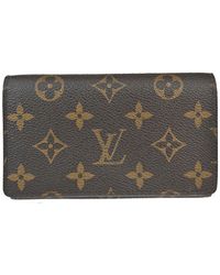 Louis Vuitton - Trésor Canvas Wallet (pre-owned) - Lyst