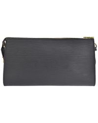 Pochette accessoire leather handbag Louis Vuitton Pink in Leather - 30622978