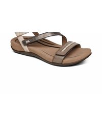 Aetrex - Gabby Strap Sandal - Lyst
