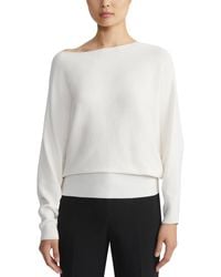 Lafayette 148 New York - Plus Asymmetric Dolman Silk-Blend Sweater - Lyst