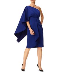 Aidan Mattox - One Shoulder Knee-length Cocktail And Party Dress - Lyst