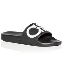 Ferragamo - Groovy Slip On Summer Slide Sandals - Lyst