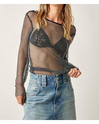 Free People - Low Back Filter Top - Lyst