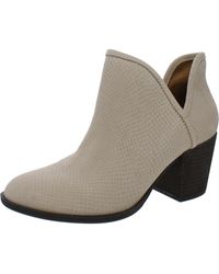 Lucky Brand - Terisha Suede Pointed Toe Ankle Boots - Lyst