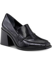Vince Camuto - Segellis Patent Leather Square Toe Loafers - Lyst