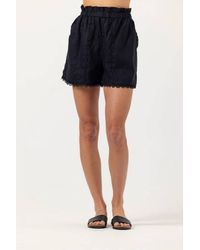 Sundays - Shivani Linen Shorts - Lyst