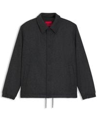 HUGO - Regular-Fit Coach Jacket - Lyst