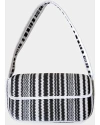 Fashnzfab - Straw Rectangle Shoulder Bag - Lyst