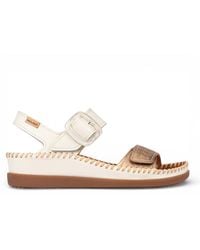 Pikolinos - Leather Lightweight Summer Wedge Sandals - Lyst