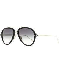 Isabel Marant - Kamille Sunglasses Im0038s Black/silver 57mm - Lyst