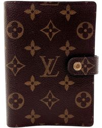 Louis Vuitton - Agenda Pm Canvas Wallet (pre-owned) - Lyst