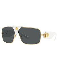 Versace - Sunglasses Rectangle Full Rim, Frame And Lens Ve2207Q134187 - Lyst
