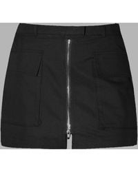 Blvck Paris - Blvck Zipped Skirt - Lyst