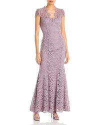 Eliza J - Scalloped - Edge Lace Gown - Lyst