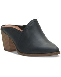 Lucky Brand - Bryanna Faux Leather Slip On Mule Sandals - Lyst