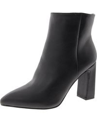 Madden Girl - Bonnie Faux Leather Block Heel Booties - Lyst