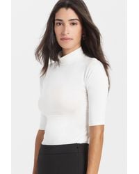 MARCELLA - Ana Mock Neck Top - Lyst