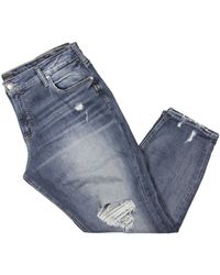 Silver Jeans Co. - Plus Mid-rise Stretch Boyfriend Jeans - Lyst