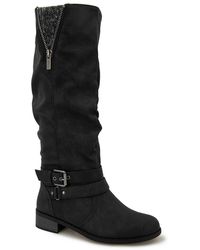 Xoxo - Mayne Faux Leather Mid-calf Boots - Lyst