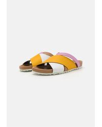 Pierre Hardy - Alpha Cross Flat Sandal - Lyst