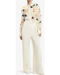 LEO LIN - Cora Bow Blouse - Lyst