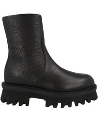 Ferragamo - Klem Combat Boots - Lyst