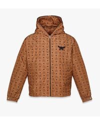 MCM - Monogram Print Windbreaker In Econyl® - Lyst