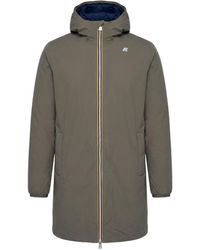 K-Way - Reversible Water-Resistant Jacob St Warm Jacket - Lyst