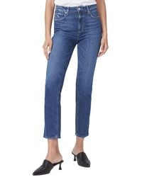 PAIGE - Sarah Slim Roam Straight Leg Jean - Lyst