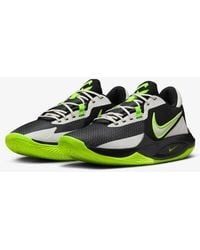 Nike - Precision 6 Dd9535-009 Sneaker Volt Herringbone Basketball Shoes - Lyst