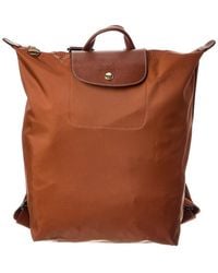 Longchamp - Le Pliage Original Medium Canvas Backpack - Lyst