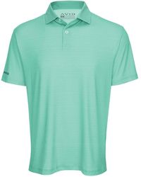 AVID - Apex Mainline Micro Stripe Polo - Lyst