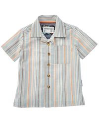 Sovereign Code - Tour Striped Seersucker Button-Down Shirt - Lyst