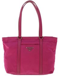 Prada - Tessuto Synthetic Tote Bag (pre-owned) - Lyst
