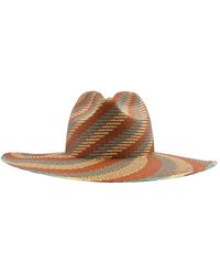 Van Palma - Terra Ema Straw Large Brim Hat - Lyst
