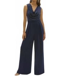 Joseph Ribkoff - Cowl Neck Sleeveless Jumpsuit - Lyst