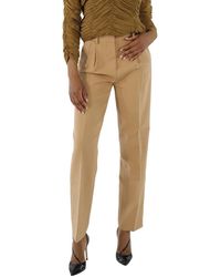 Filles A Papa - Ladies Camel High Waist Tailored Pants - Lyst